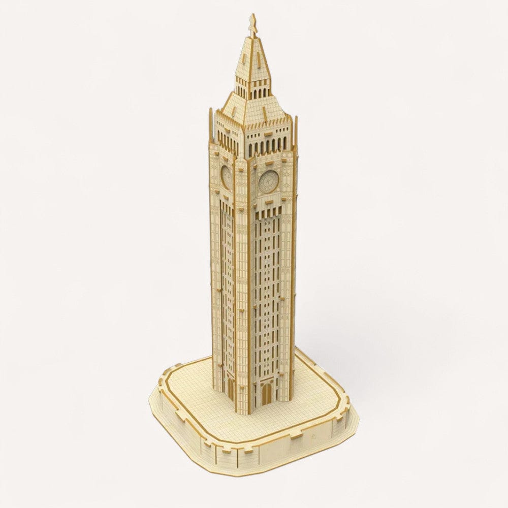Puzzle 3D Big Ben Bois – Assemblez ce chef-d’œuvre unique!