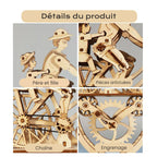 Vélo En Famille - puzzle 3d en bois