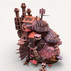 Château Fantastique Ambulant - puzzle 3d en bois