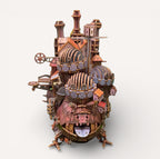 Château Fantastique Ambulant - puzzle 3d en bois