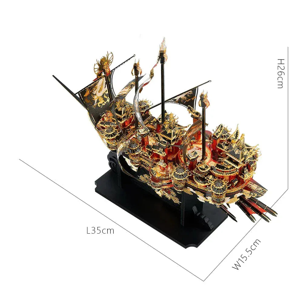 Maquette Bateau Chinois : Découvrez la Liberté et l'Aventure sur l'Eau