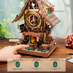Puzzle 3d Bois Maison – Assemblez Une Maison Interactif et Féérique