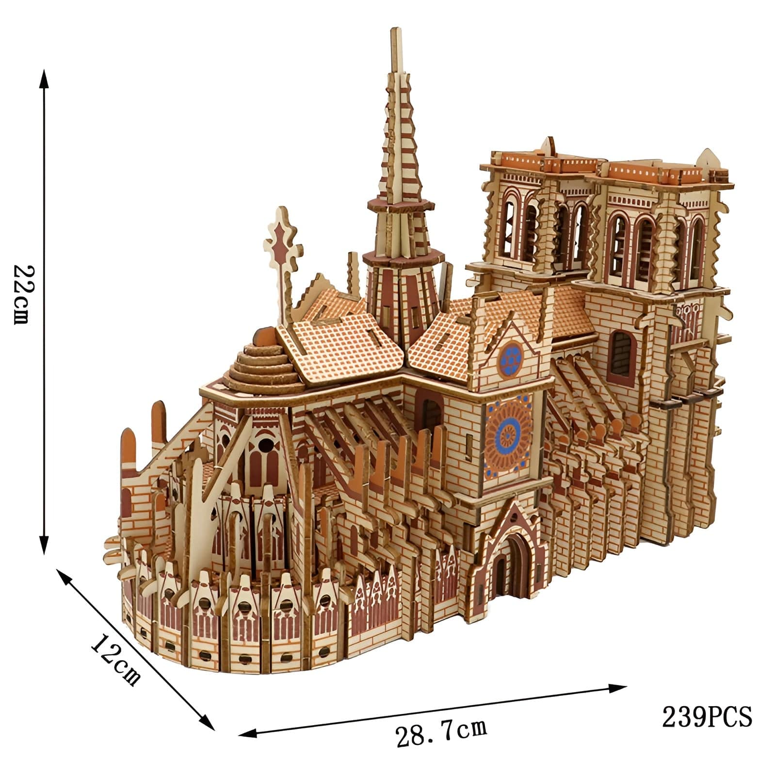 Maquette Notre Dame De Paris : Découvrez une Réplique Époustouflante