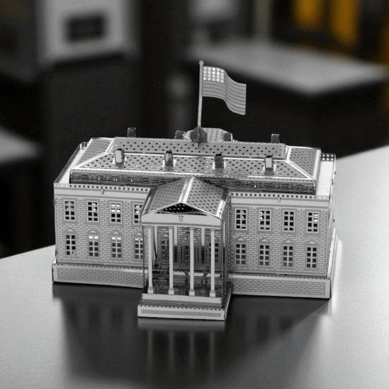 Mini Puzzle 3d Maison Blanche – Construisez une œuvre d'art unique !