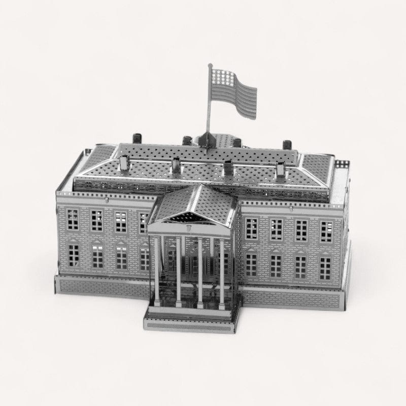 Mini Puzzle 3d Maison Blanche – Construisez une œuvre d'art unique !