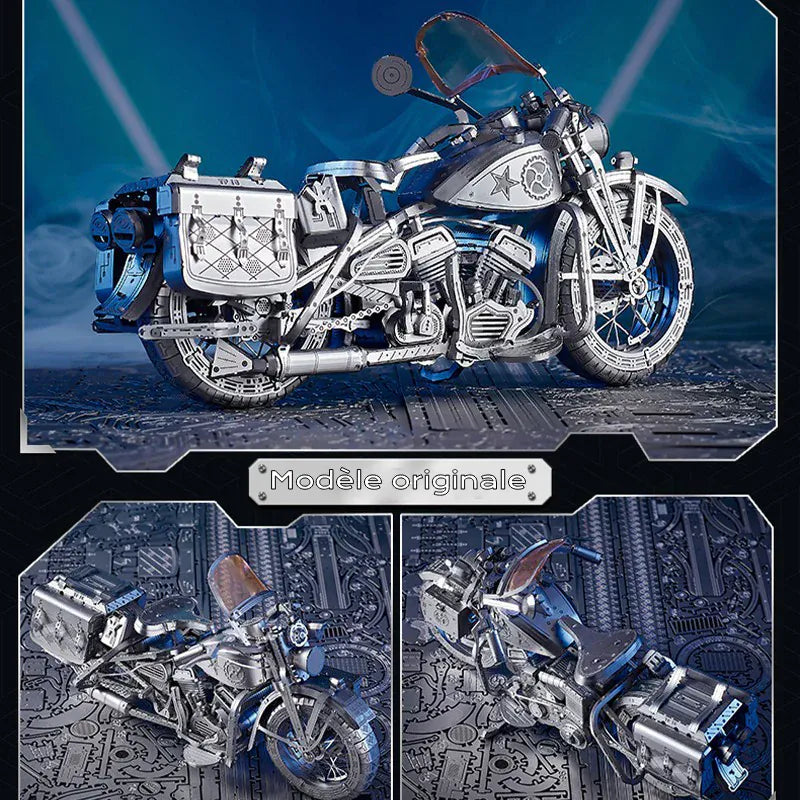 3D Puzzle Harley Davidson – Construisez votre légende de moto unique Image