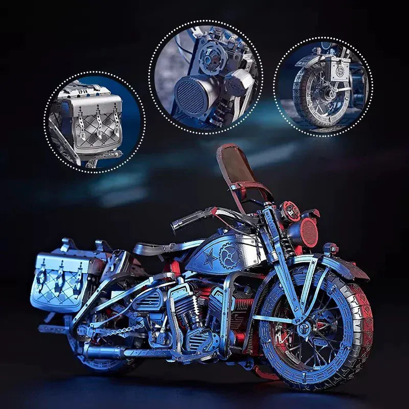 3D Puzzle Harley Davidson – Construisez votre légende de moto unique
