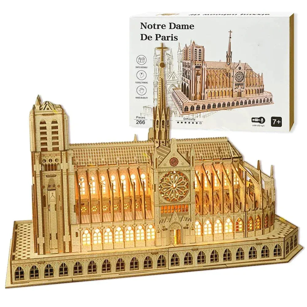 Puzzle 3D Notre Dame De Paris : Découvrez ses secrets et trésors cachés