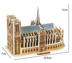 Puzzle 3d Petite Notre Dame De Paris – Construisez l’icône en relief unique