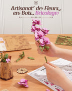 Puzzle 3d Orchidée – Assemblez la Beauté Florale en 3D Unique