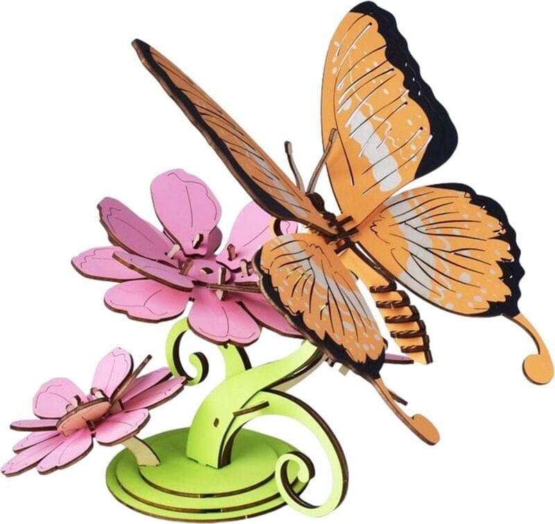 Puzzle 3d Papillon – Créez Votre Œuvre d'Art Volante Unique Image