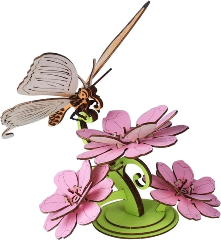Puzzle 3d Papillon – Créez Votre Œuvre d'Art Volante Unique Image