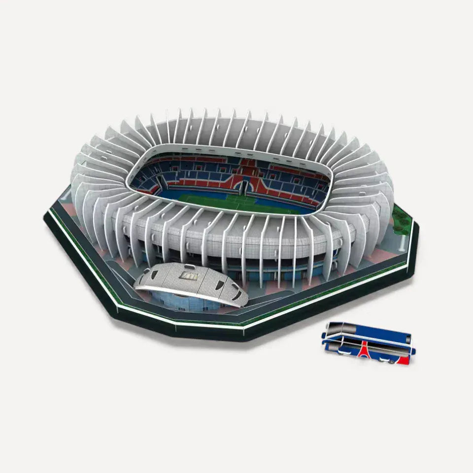 Puzzle 3D Parc Des Princes – Construisez le Stade Iconique en Relief!