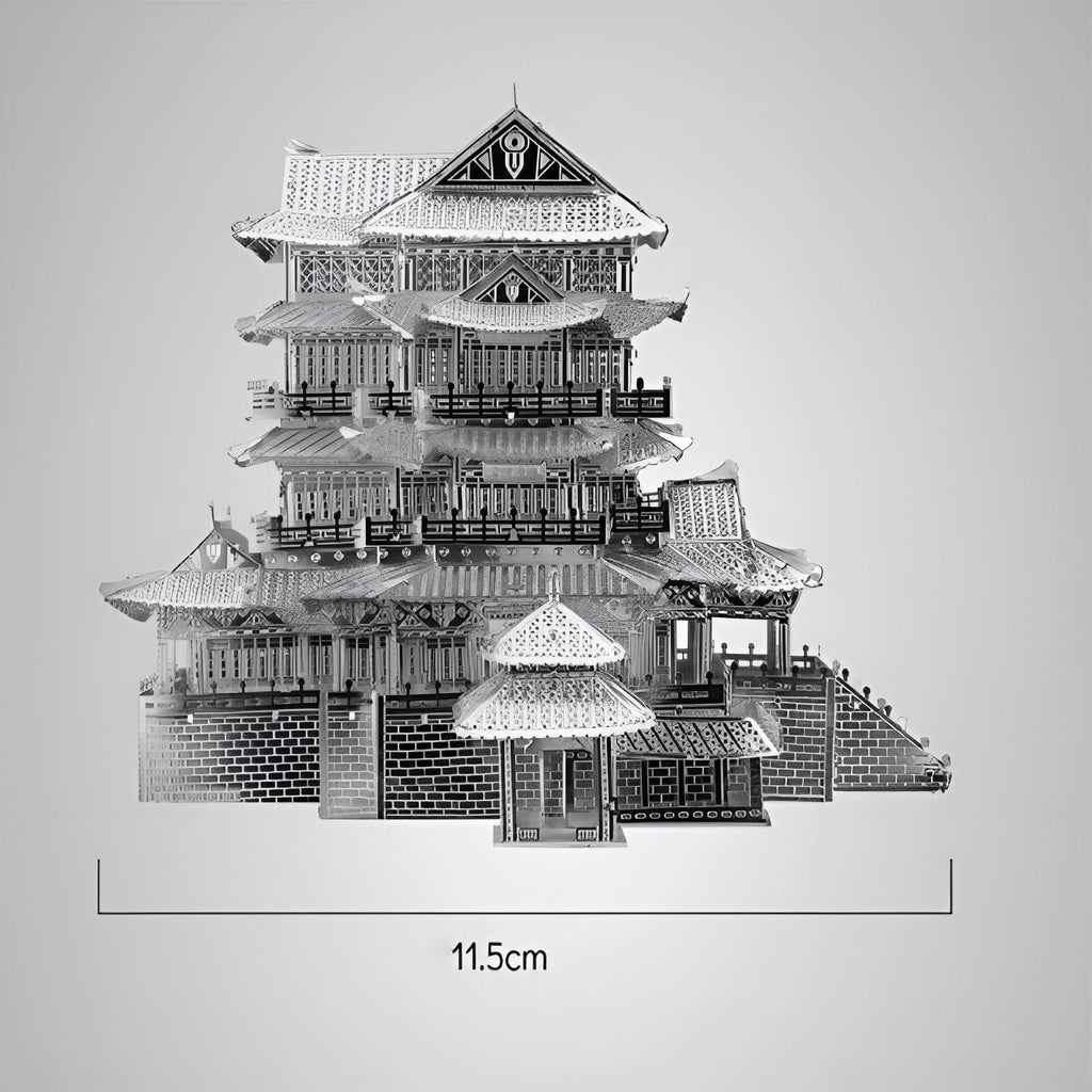 Maquette Temple Chinois : Découvrez l'Art Sacré et ses Secrets Inédits –  Univers Puzzle 3D, image size:1024x1024