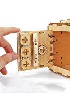 Puzzle 3D Coffre Fort – Dévoilez le Secret Caché et Amusez-vous!