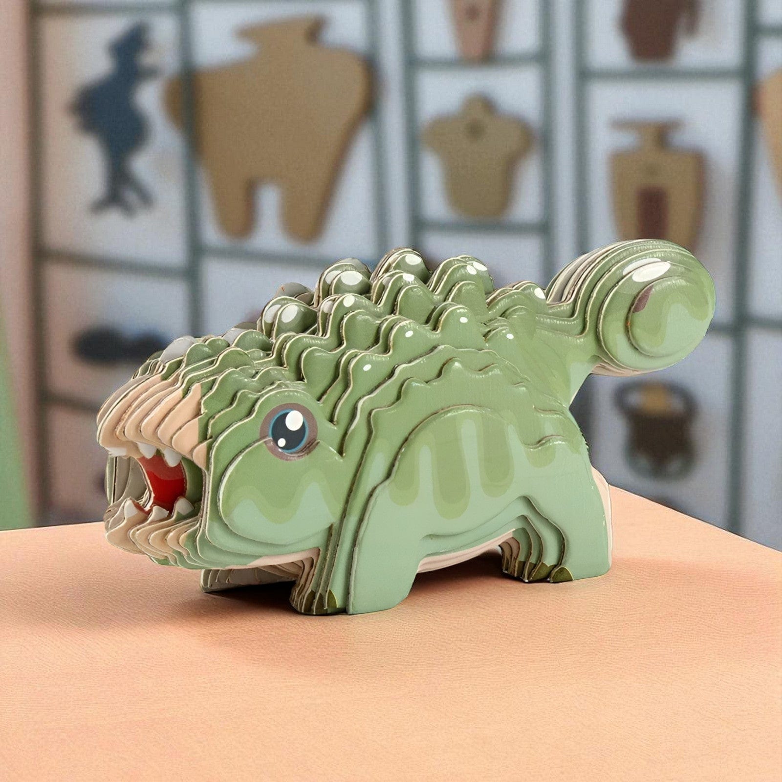 Puzzle 3d Ankylosaurus : Assemblez un Dinosaure 3D Fascinant