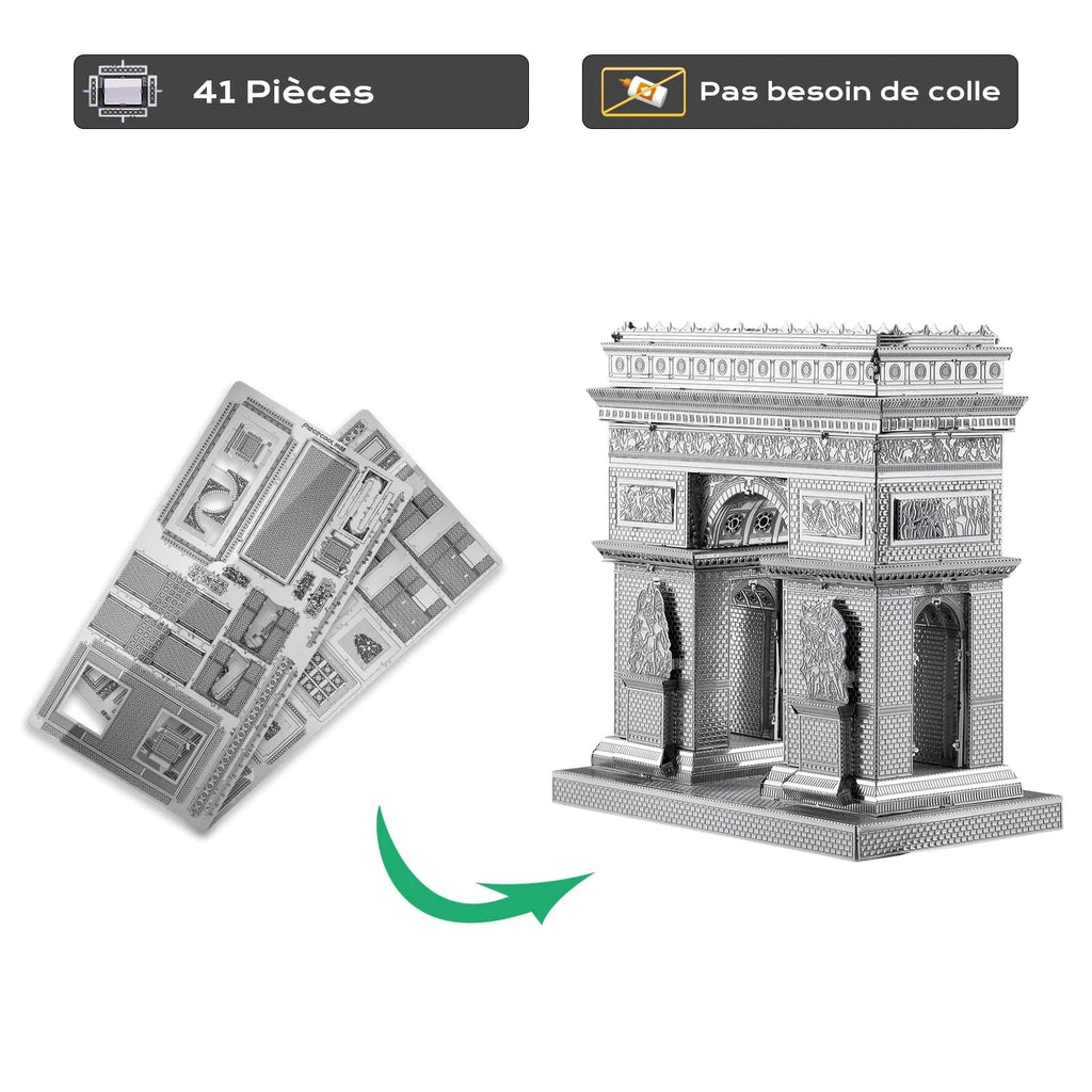Puzzle 3D Arc De Triomphe : Découvrez des trésors exclusifs et uniques