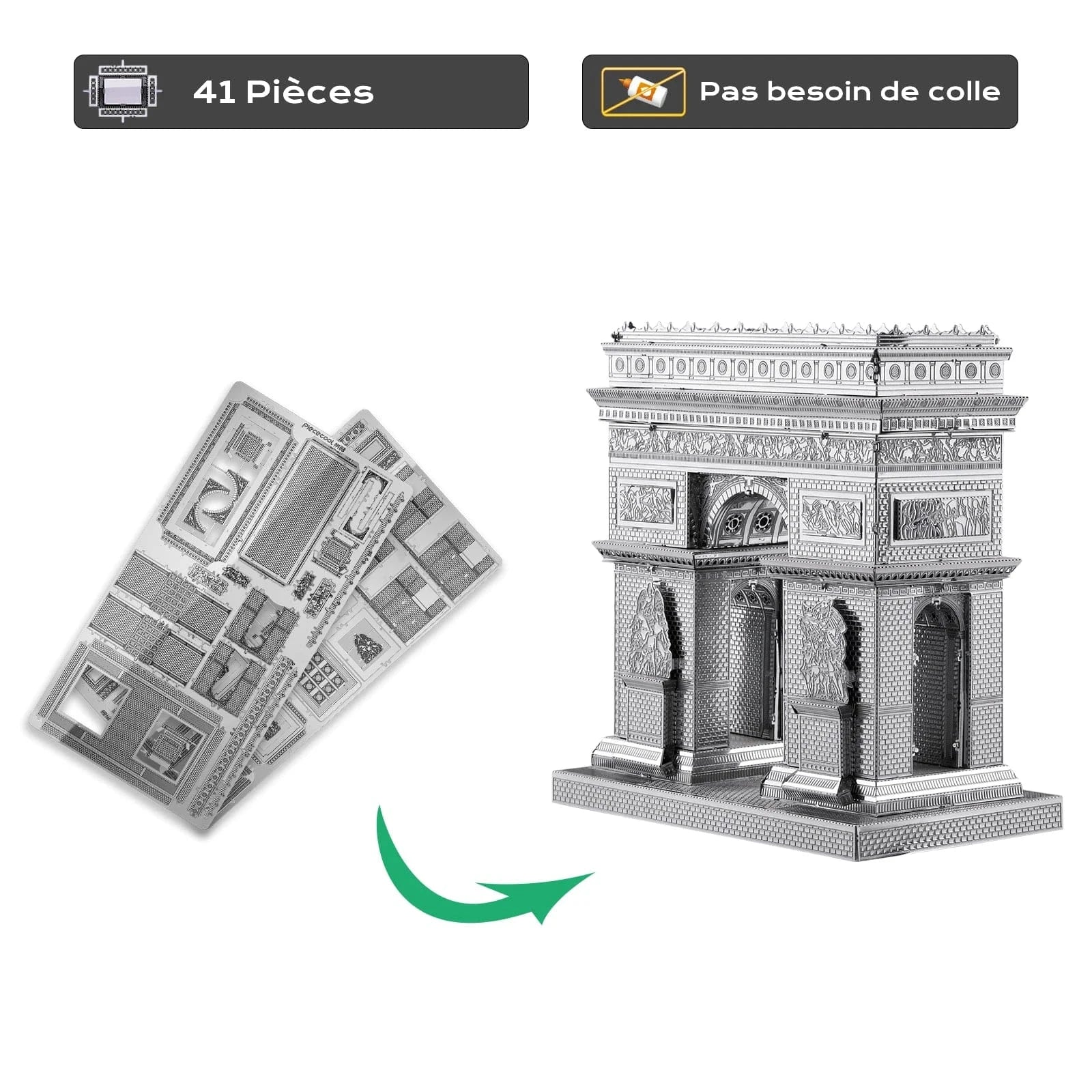 Puzzle 3D Arc De Triomphe : Découvrez des trésors exclusifs et uniques
