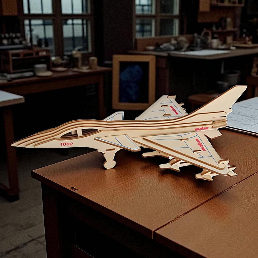 Puzzle 3d Avion De Chasse – Assemblez un Modèle Unique et Captivant