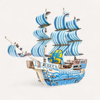 Puzzle 3d Bateau Bois – Construisez Votre Chef-d’Œuvre Unique!