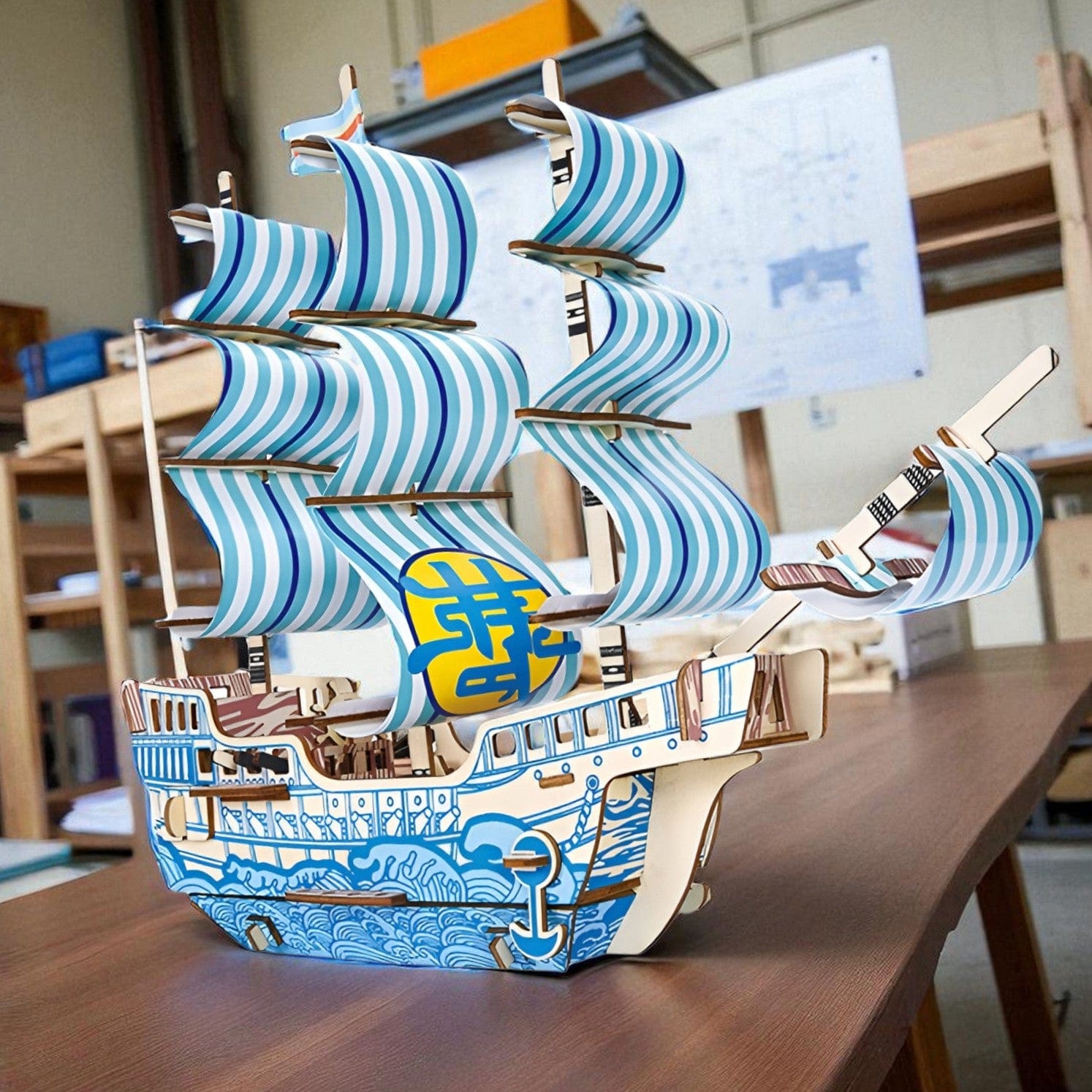 Puzzle 3d Bateau Bois – Construisez Votre Chef-d’Œuvre Unique!