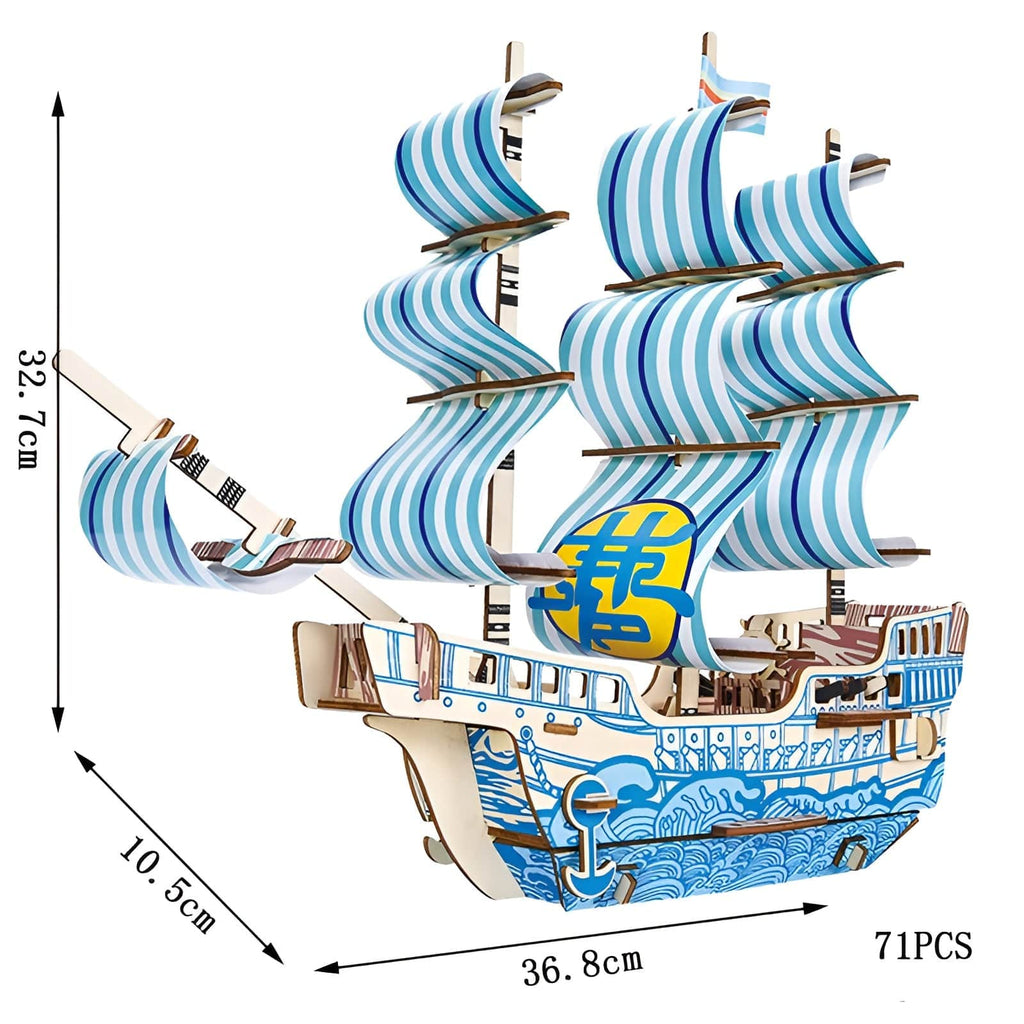 Puzzle 3d Bateau Bois – Construisez Votre Chef-d’Œuvre Unique!
