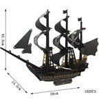 Puzzle 3D Bateau Pirate – Construisez Votre Aventure Captivante !
