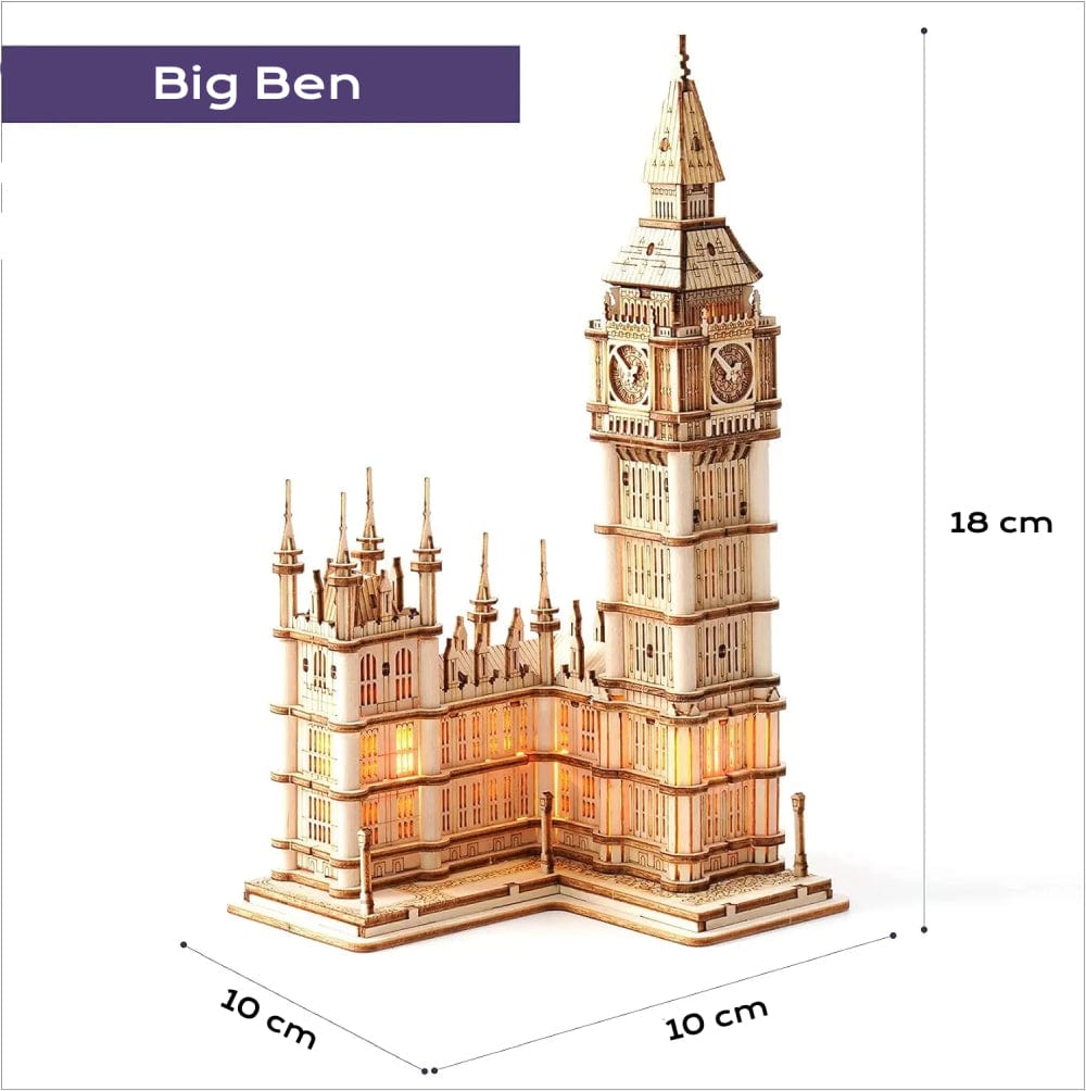 Puzzle 3d Big Ben – Construisez une merveille architecturale unique !