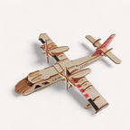 Puzzle 3d Bois Avion – Construisez un chef-d'œuvre unique !