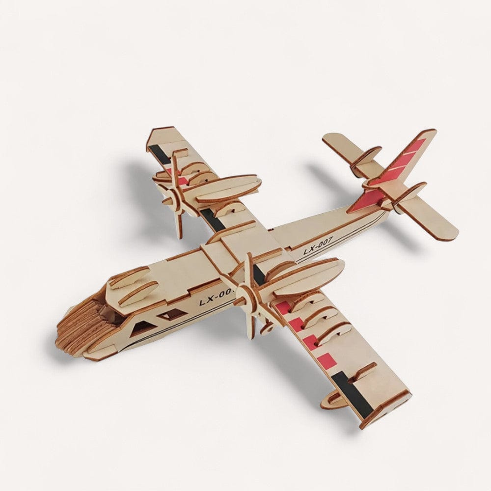 Puzzle 3d Bois Avion – Construisez un chef-d'œuvre unique !