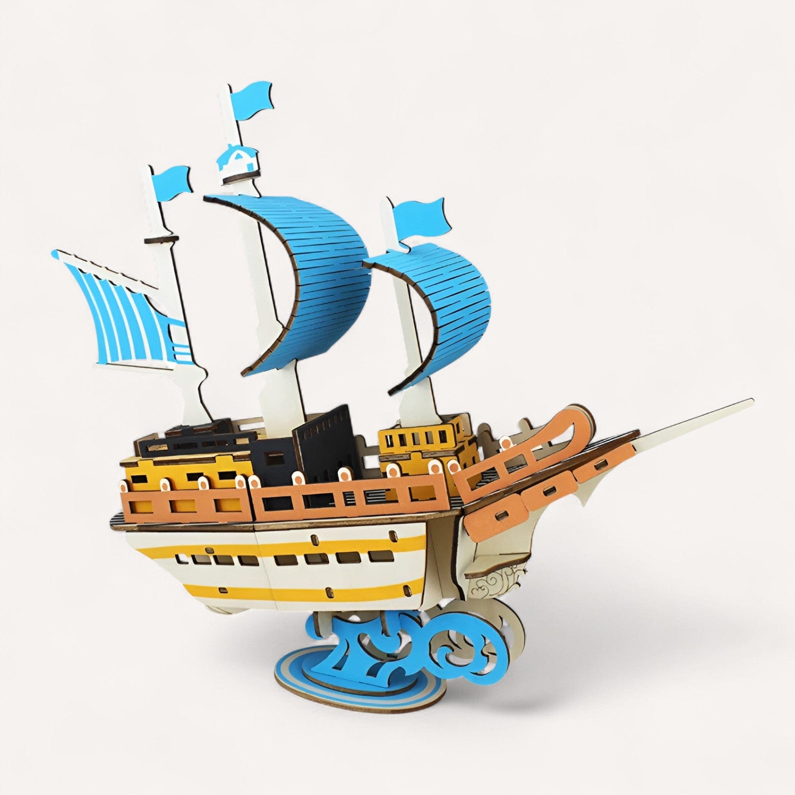 Puzzle 3D Bois Bateau – Construisez un Chef-d’Œuvre Unique et Captivant