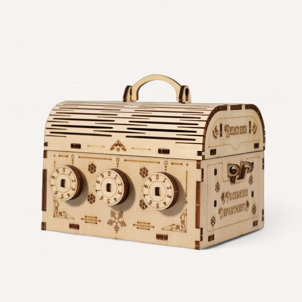 puzzle 3d bois coffre fort : Pour des moments de créativité sans limite !