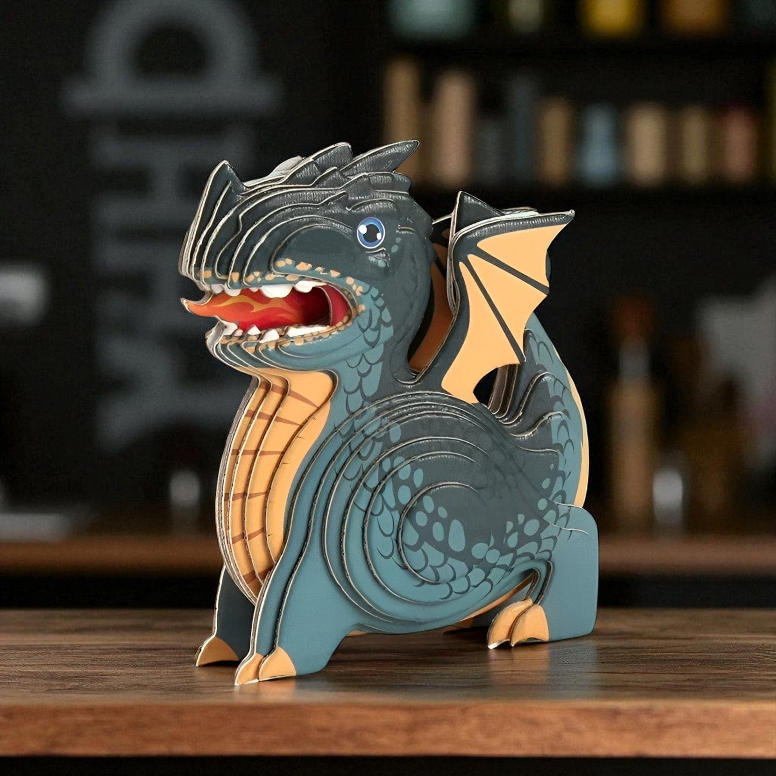 Puzzle 3d Bois Dragon – Éveillez l’imagination avec ce défi magique!