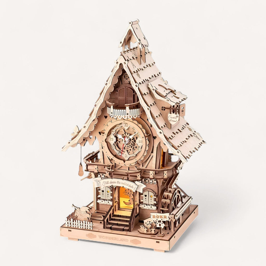 Puzzle 3d Bois Pendule – Construisez Une Pendule Fonctionnelle et Élégante