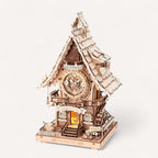 Puzzle 3d Bois Pendule – Construisez Une Pendule Fonctionnelle et Élégante