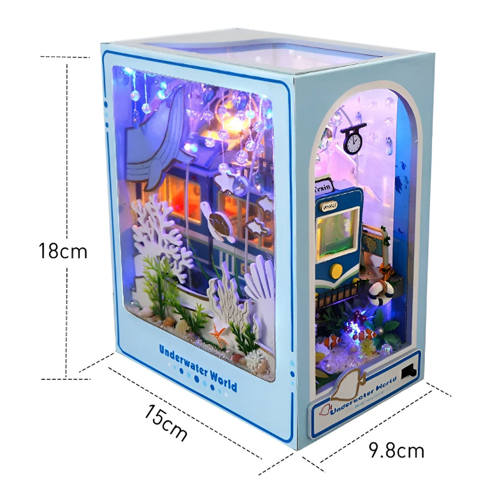 Puzzle 3D Book Nook : Créez des décors miniatures fascinants !