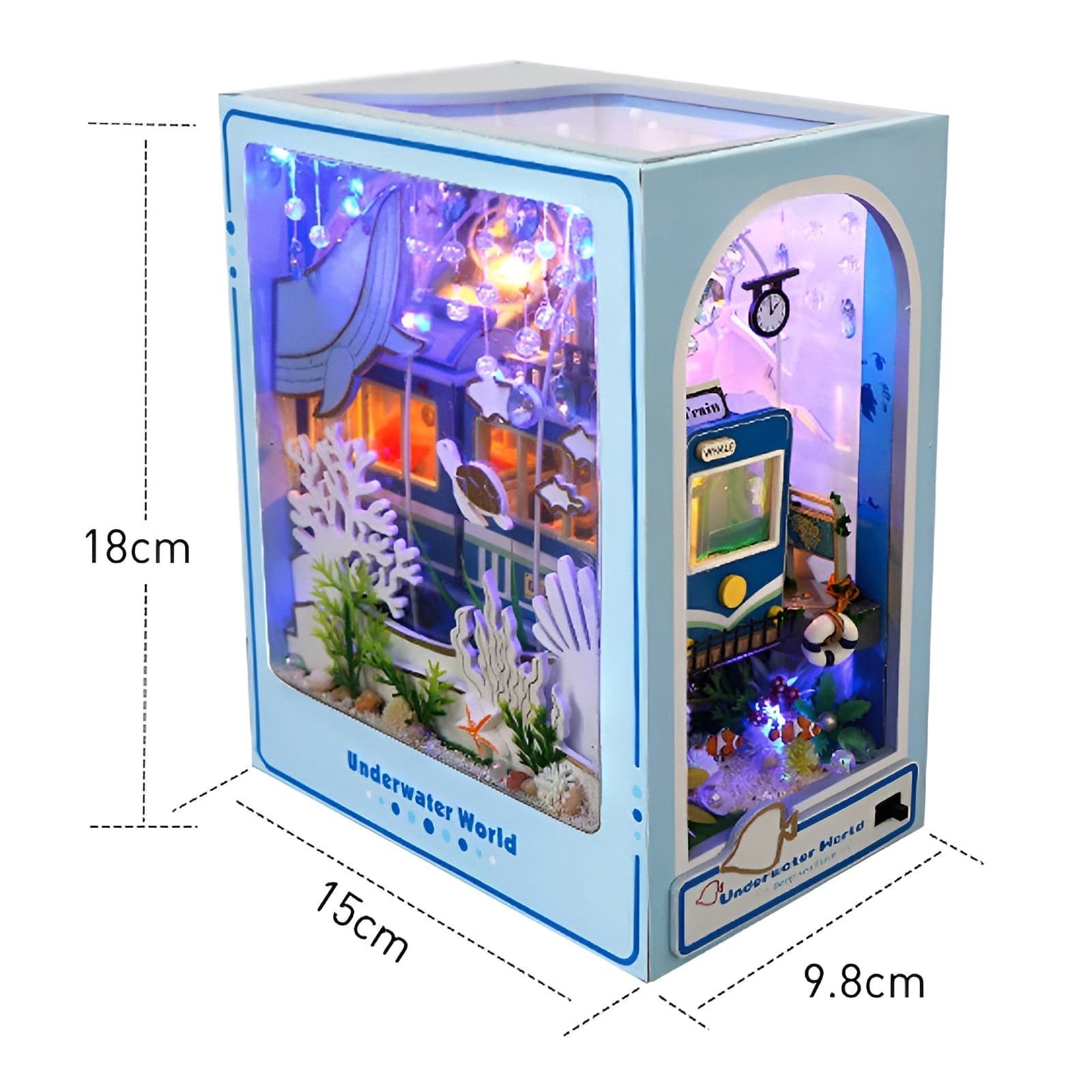 Puzzle 3D Book Nook : Créez des décors miniatures fascinants !