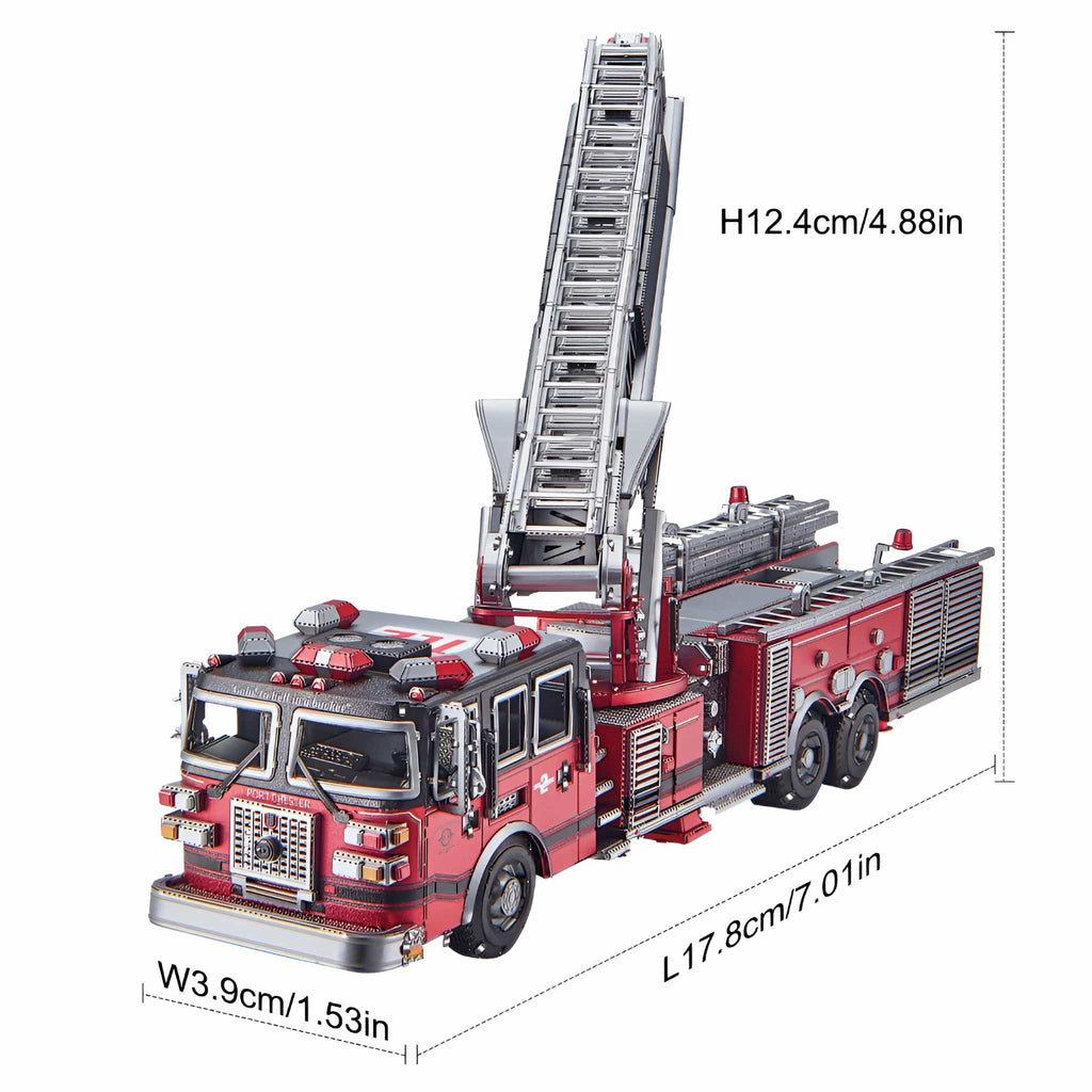 Puzzle 3D Camion Pompier – Découvrez des modèles uniques et captivants !