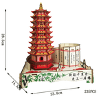 Puzzle 3d Chinois - Construisez, Explorez & Émerveillez-vous!
