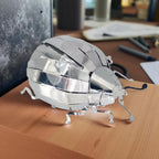 Puzzle 3d Coccinelle : Une Maquette Métallique Élégante et Originale