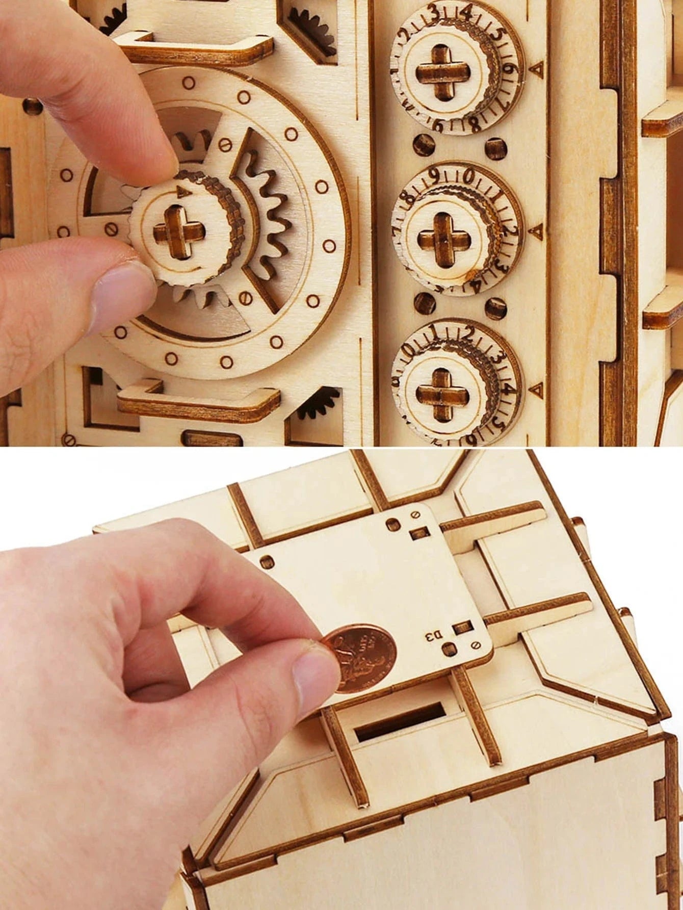 Puzzle 3D Coffre Fort – Dévoilez le Secret Caché et Amusez-vous!