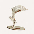 Puzzle 3D Dauphin – Créez une Maquette Marine Élégante