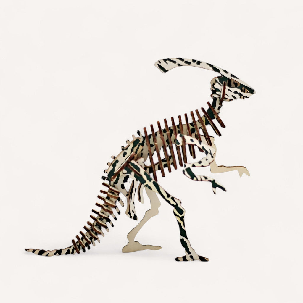 Puzzle 3D Dinosaure Bois – Créez votre Créature Préhistorique Unique