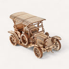 Puzzle 3D En Bois Voiture – Construisez Votre Chef-d'œuvre Unique!
