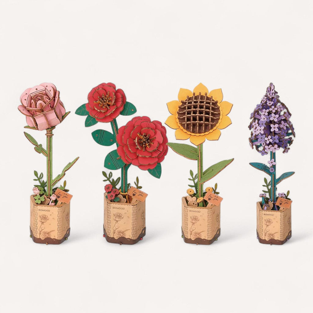 Puzzle 3d Fleur : Créez une œuvre unique et captivante!