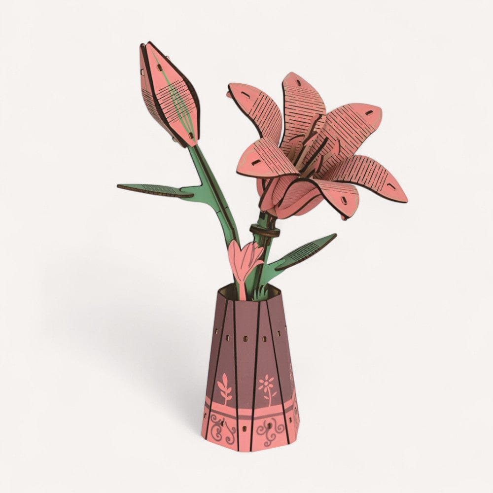 Puzzle 3d Fleur De Lys – Découvrez l'Art en Volume Unique