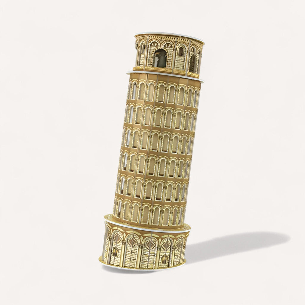 Puzzle 3D La Tour De Pise : Construisez l'icône penchée unique !