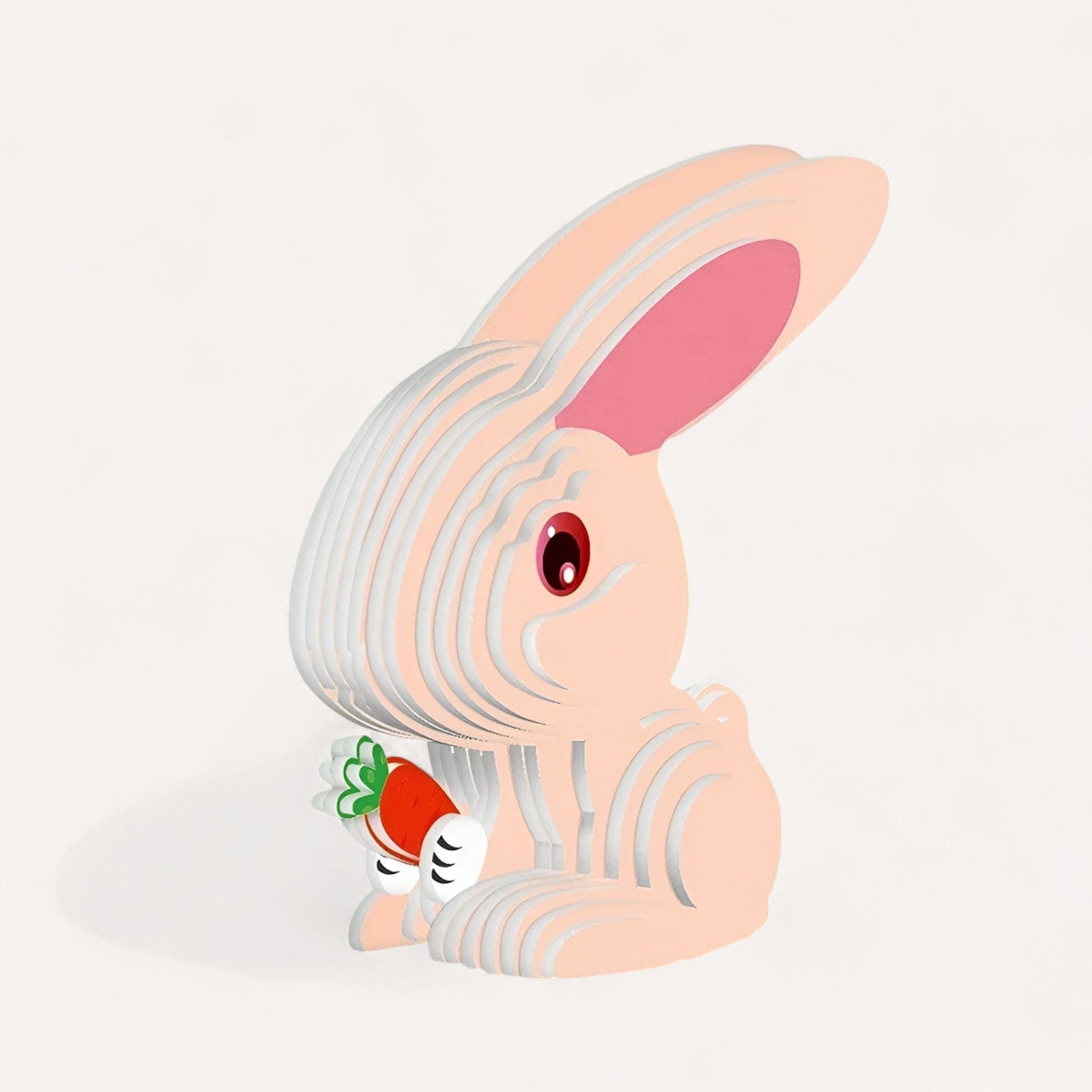 Puzzle 3d Lapin : Un Puzzle Amusant et Éducatif pour Enfants
