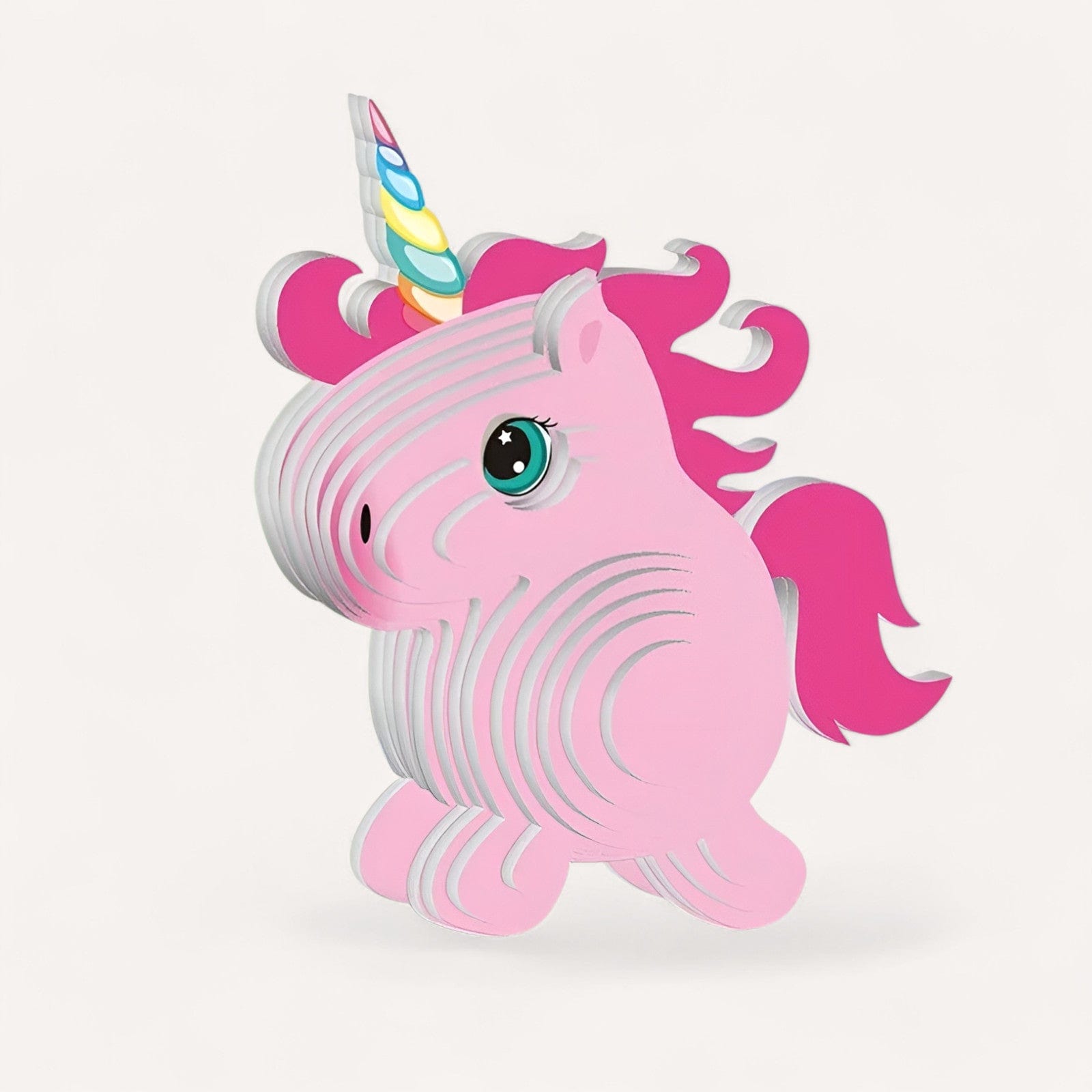 Puzzle 3D Licorne - Créez une Maquette Féérique et Unique