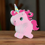 Puzzle 3D Licorne - Créez une Maquette Féérique et Unique